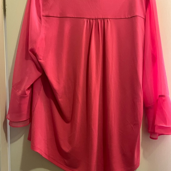 Charter Club Vibrant Pink Blouse - Picture 3 of 4